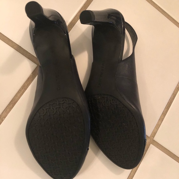 Navy blue high heels - Picture 2 of 3